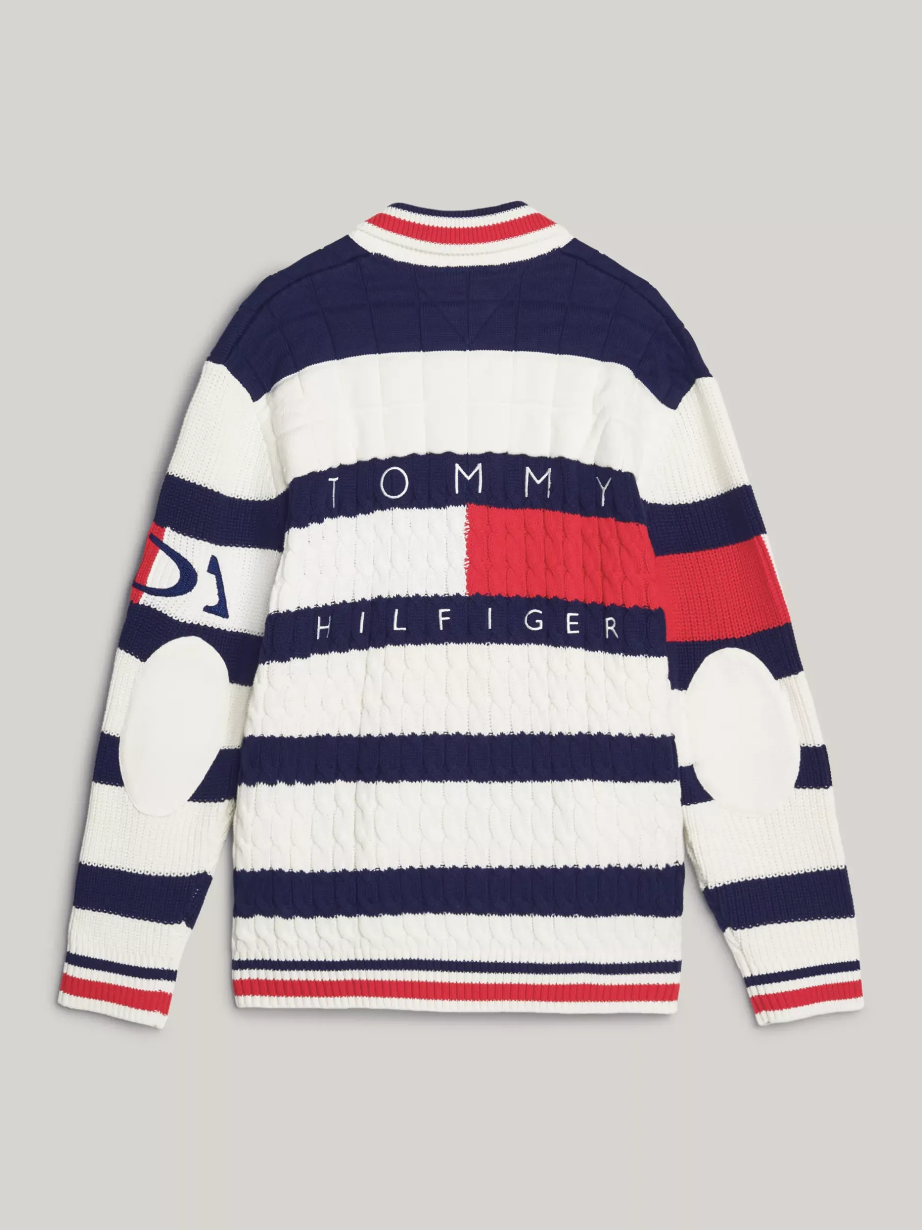 Kardigany|Dzianina*Tommy Hilfiger Kardigan Rugby Tommy X Mercedes F1 X CR YALE NAVY