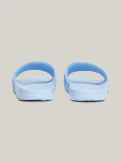 Sandały*Tommy Hilfiger Klapki Kąpielowe Z Monogramem TH VESSEL BLUE