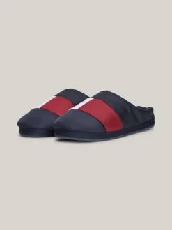 Buty Casual*Tommy Hilfiger Klapki Z Blokami Kolorów DESERT SKY