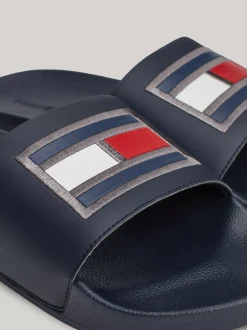 Sandały I Japonki*Tommy Hilfiger Klapki Z Ozdobną Aplikacją DESERT SKY