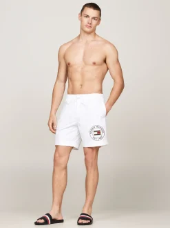 Sandały I Japonki*Tommy Hilfiger Klapki Z Sygnowaną Wstawką BLACK
