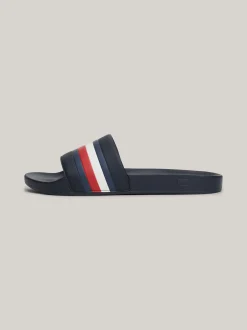 Sandały I Japonki*Tommy Hilfiger Klapki Z Sygnowaną Wstawką DESERT SKY