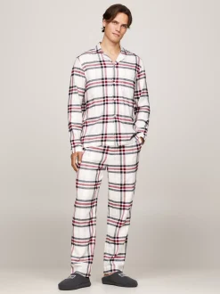 Buty Casual*Tommy Hilfiger Klapki Z Wyhaftowaną Flagą DARK ASH