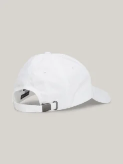Czapki Z Daszkiem|Czapki I Szaliki*Tommy Hilfiger Klasyczna Bejsbolówka CLASSIC WHITE