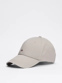 Czapki Z Daszkiem|Czapki I Szaliki*Tommy Hilfiger Klasyczna Bejsbolówka DRIZZLE GREY
