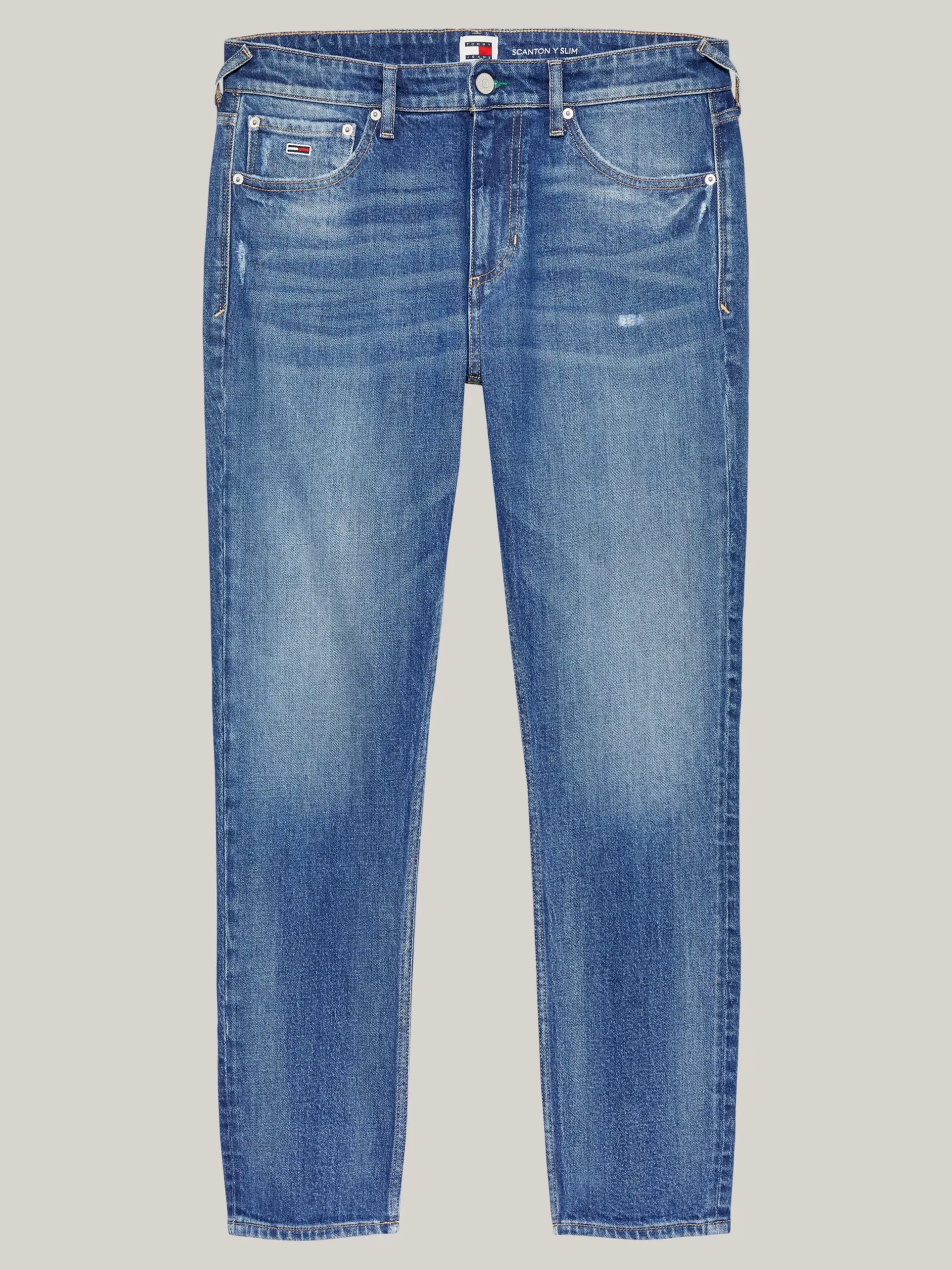 Jeansy*Tommy Hilfiger Klasyczne Wąskie Jeansy Scanton Y DENIM MEDIUM