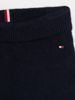 Dziewczynki|Chłopcy*Tommy Hilfiger Komplet Ze Swetrem W Paski I Spodniami Z Dzianiny DESERT SKY