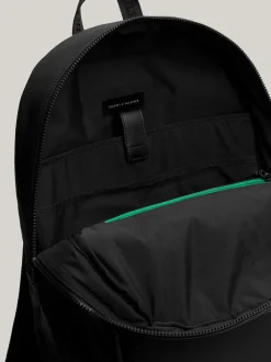 Plecaki*Tommy Hilfiger Kopułowy Plecak Z Logo Hilfiger Monotype BLACK