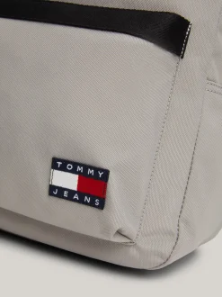 Plecaki*Tommy Hilfiger Kopułowy Plecak Z Naszywką Essential GRANITE ROAD