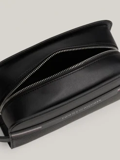 Kosmetyczki*Tommy Hilfiger Kosmetyczka Corporate W Pudełku Prezentowym BLACK