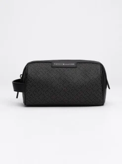 Kosmetyczki*Tommy Hilfiger Kosmetyczka W Monogram TH BLACK
