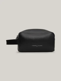 Kosmetyczki*Tommy Hilfiger Kosmetyczka Z Bocznym Uchwytem BLACK