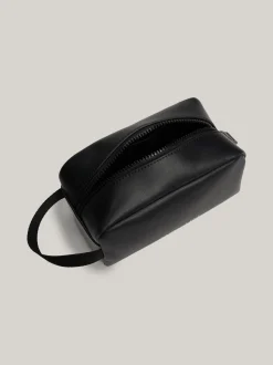 Kosmetyczki*Tommy Hilfiger Kosmetyczka Z Bocznym Uchwytem BLACK
