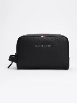 Kosmetyczki*Tommy Hilfiger Kosmetyczka Z Kolekcji Essential BLACK