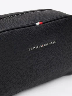 Kosmetyczki*Tommy Hilfiger Kosmetyczka Z Kolekcji Essential BLACK
