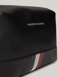 Kosmetyczki*Tommy Hilfiger Kosmetyczka Z Metalowym Logo BLACK