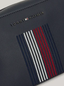 Kosmetyczki*Tommy Hilfiger Kosmetyczka Z Metalowym Logo TH Premium Business SPACE BLUE
