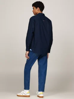 Koszule*Tommy Hilfiger Koszula Classic O Regularnym Kroju Z Logo DARK NIGHT NAVY