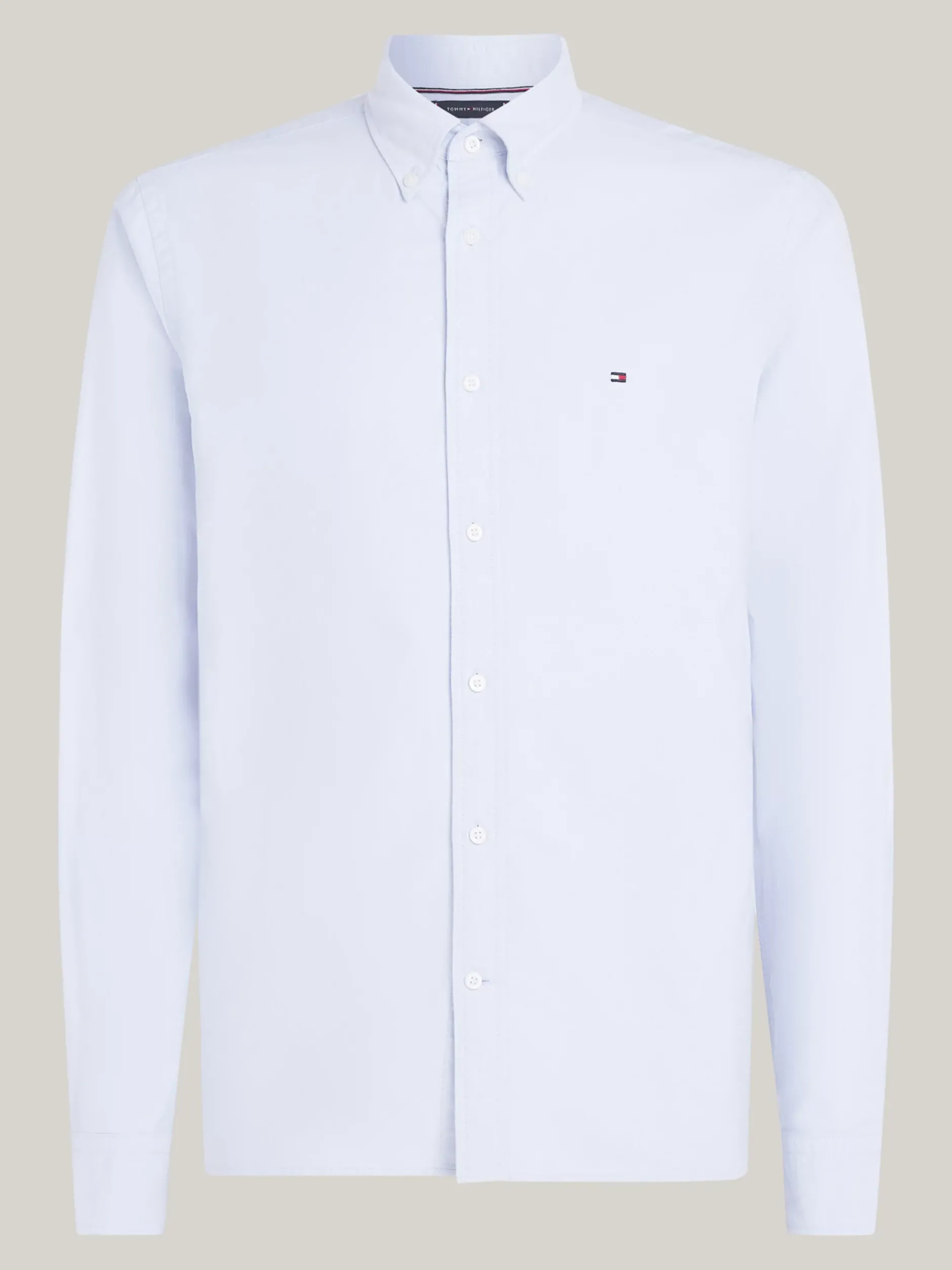 Koszule*Tommy Hilfiger Koszula Heritage Z Bawełny Oxford CLOUDY BLUE