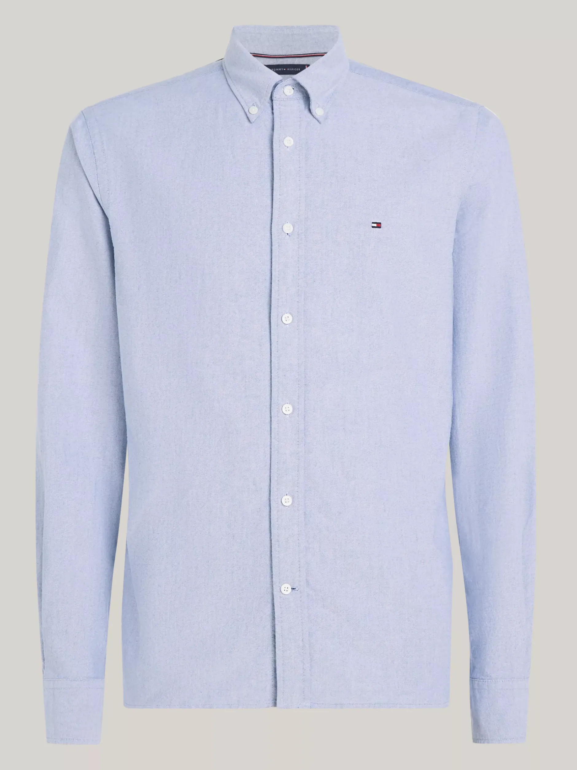 Koszule*Tommy Hilfiger Koszula Heritage Z Bawełny Oxford ROYAL BLUE