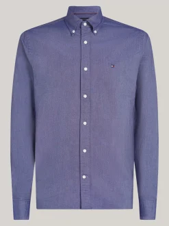 Koszule*Tommy Hilfiger Koszula Heritage Z Bawełny Oxford DESERT SKY