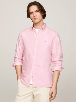 Koszule*Tommy Hilfiger Koszula Heritage Z Bawełny Oxford CLASSIC PINK