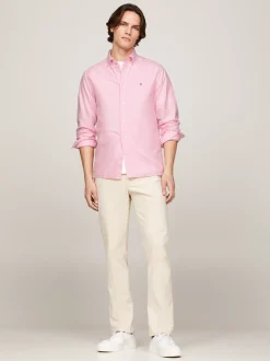 Koszule*Tommy Hilfiger Koszula Heritage Z Bawełny Oxford CLASSIC PINK
