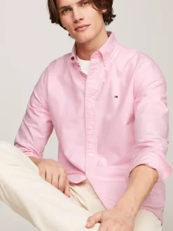 Koszule*Tommy Hilfiger Koszula Heritage Z Bawełny Oxford CLASSIC PINK