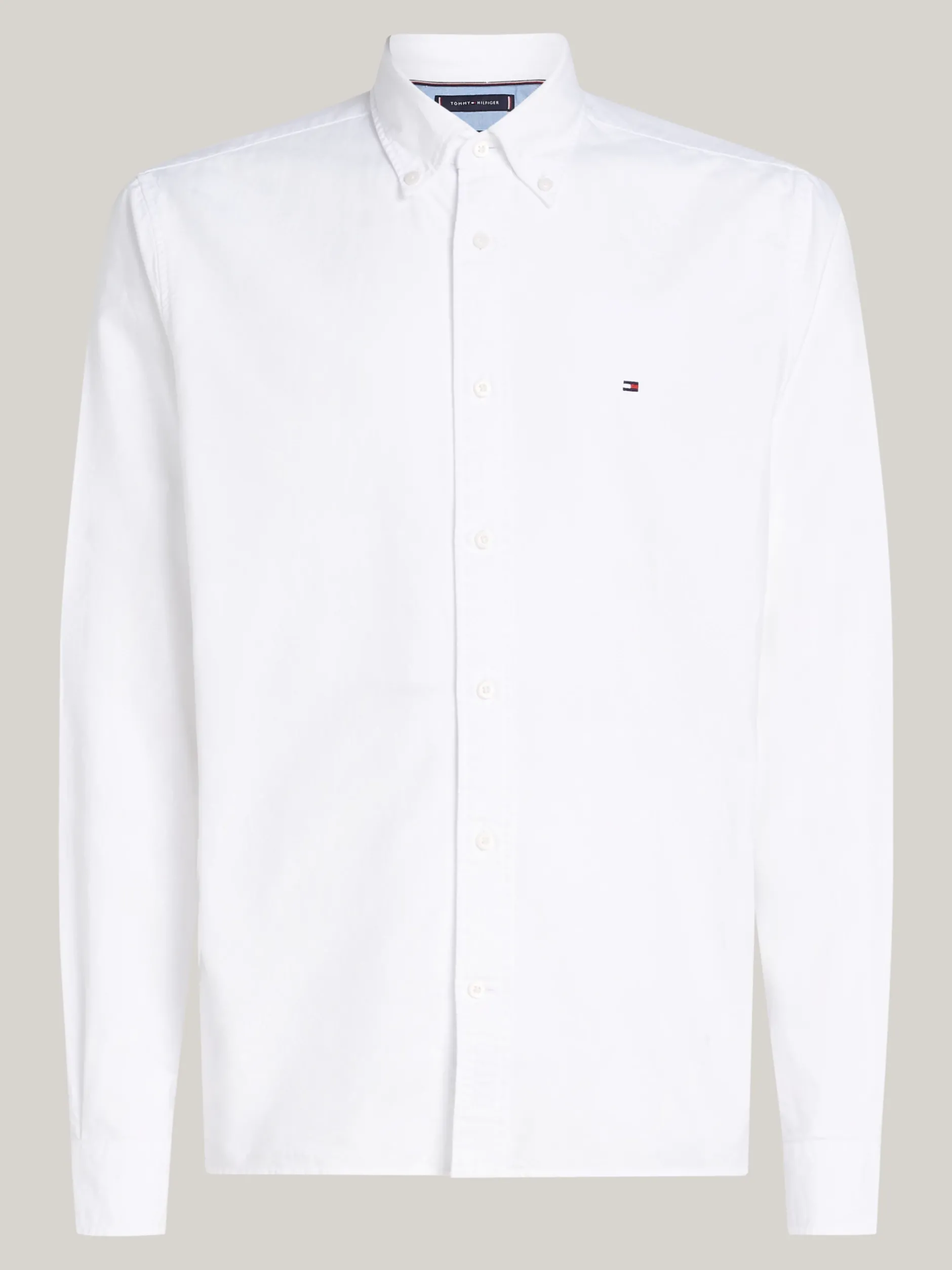 Koszule*Tommy Hilfiger Koszula Heritage Z Bawełny Oxford OPTIC WHITE