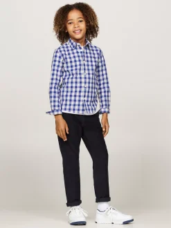 Koszule*Tommy Hilfiger Koszula O Regularnym Kroju W Kratę RED BUFFALO CHECK