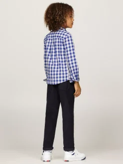 Koszule*Tommy Hilfiger Koszula O Regularnym Kroju W Kratę RED BUFFALO CHECK