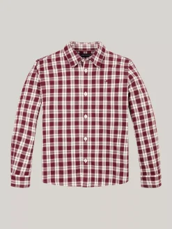 Koszule*Tommy Hilfiger Koszula O Regularnym Kroju W Kratę ROUGE BUFFALO CHECK