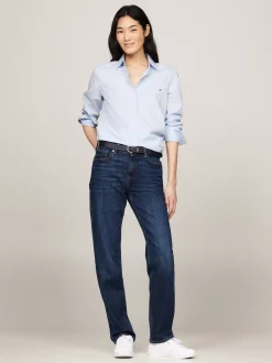 Koszule & Bluzki*Tommy Hilfiger Koszula O Regularnym Kroju Z Kolekcji Essential BREEZY BLUE