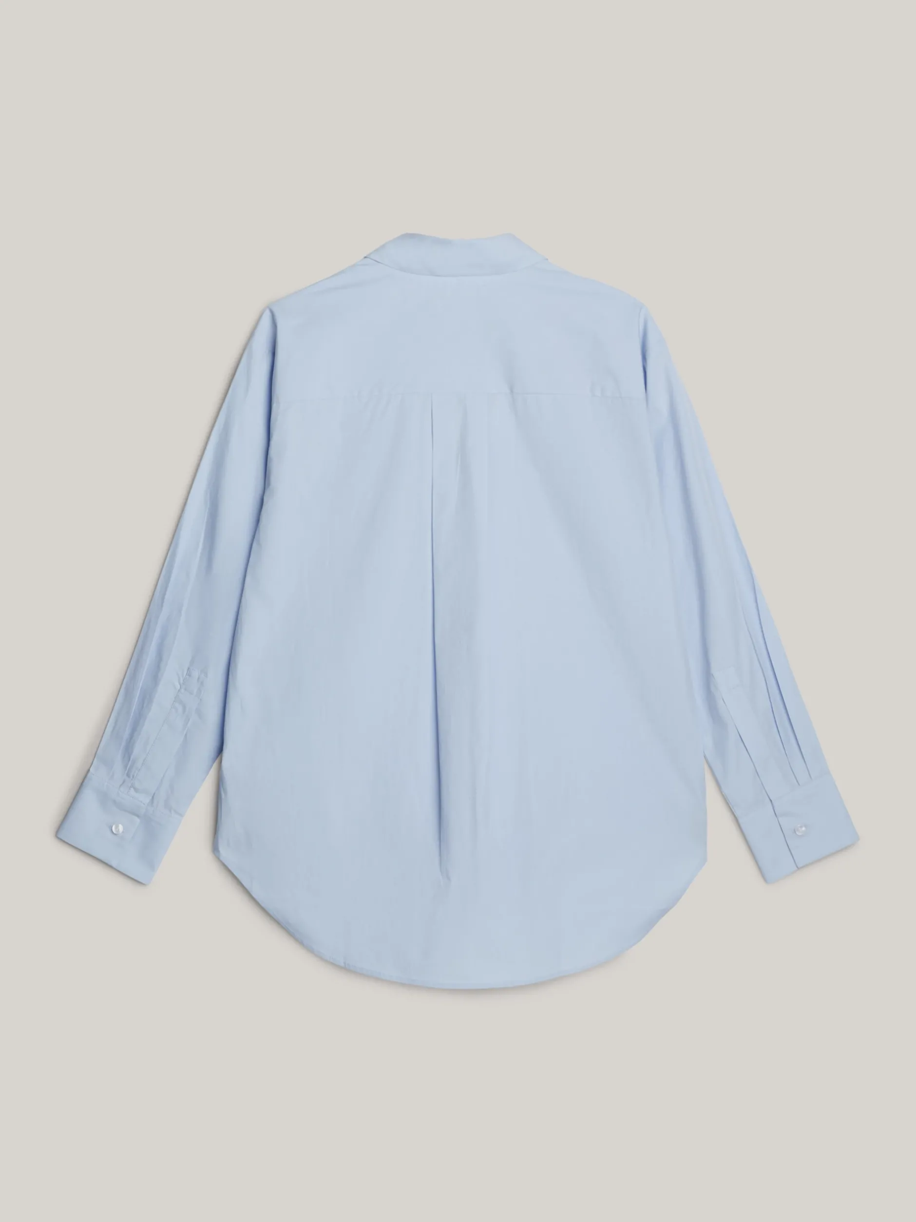 Koszule & Bluzki*Tommy Hilfiger Koszula Oversize Z Kolekcji Adaptive BREEZY BLUE