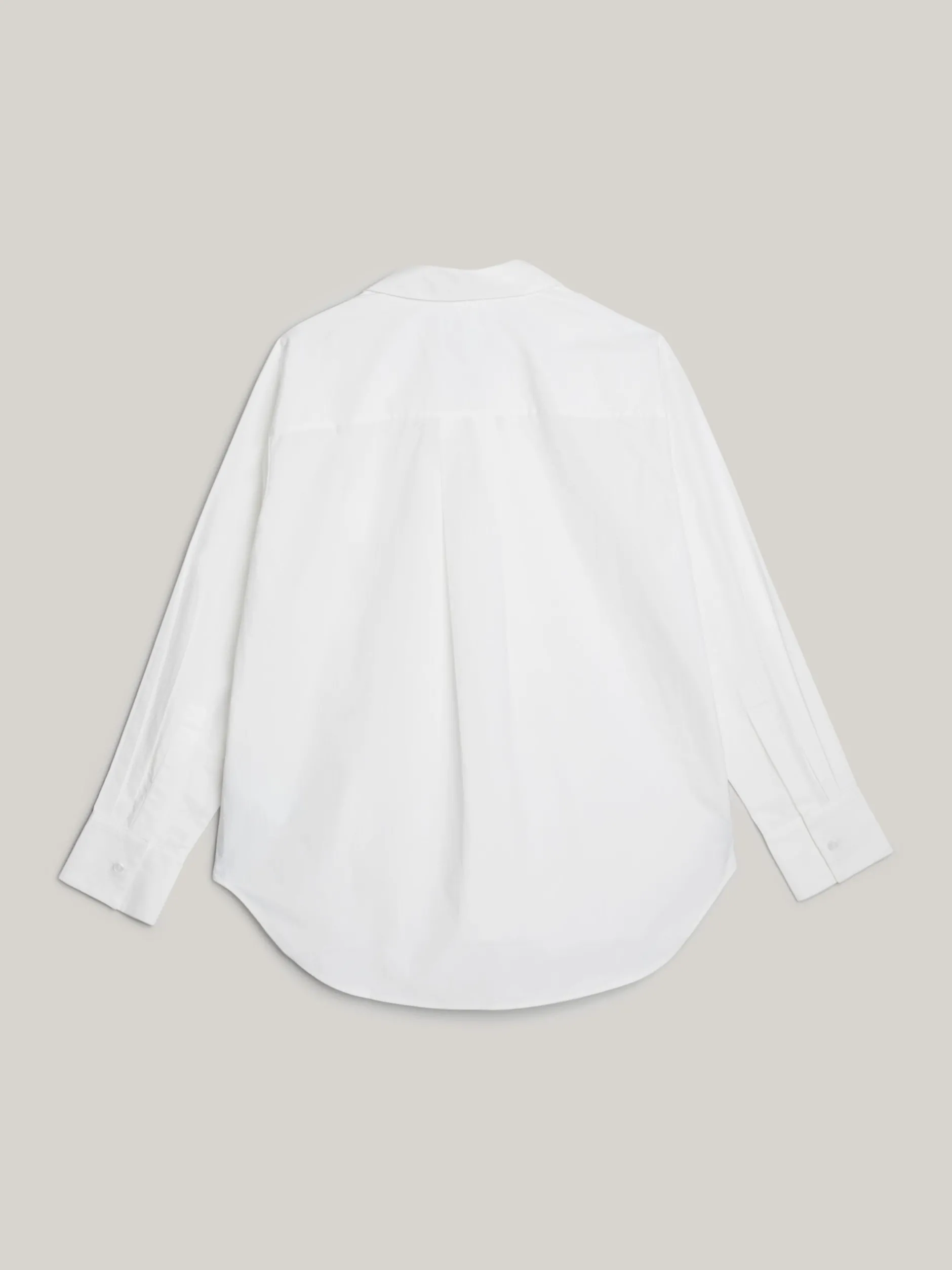 Koszule & Bluzki*Tommy Hilfiger Koszula Oversize Z Kolekcji Adaptive TH OPTIC WHITE