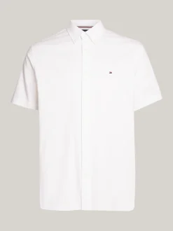 Koszule*Tommy Hilfiger Koszula Oxford TH Flex Z Kolekcji 1985 WHITE