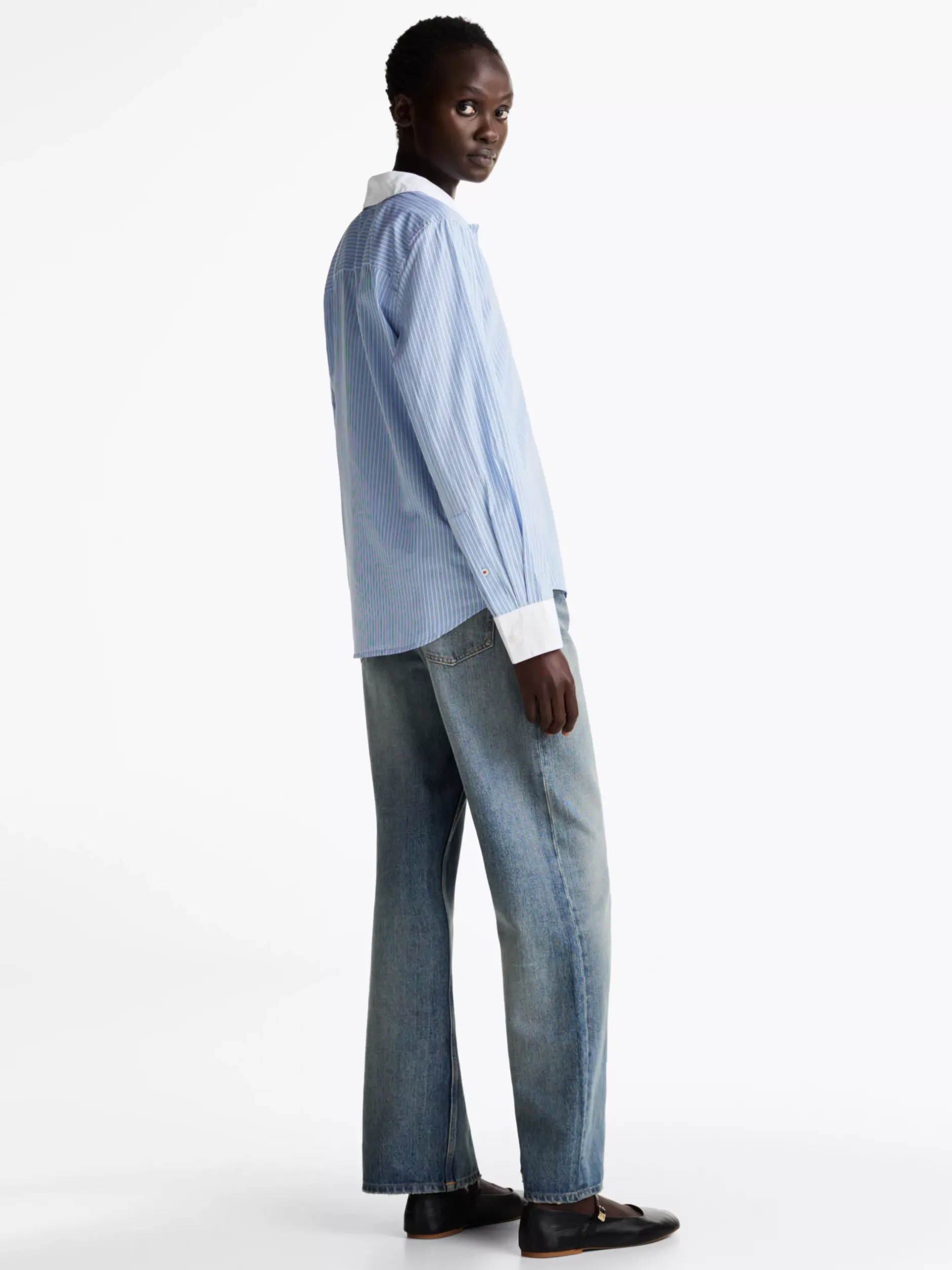 Koszule & Bluzki*Tommy Hilfiger Koszula W Kontrastowe Paski IVY STP/ VESSEL BLUE