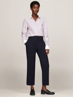 Koszule & Bluzki*Tommy Hilfiger Koszula W Kontrastowe Paski IVY STP/ PINK