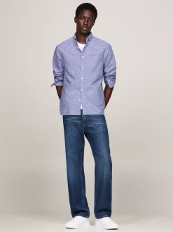 Koszule*Tommy Hilfiger Koszula Z Bawełny Oxford W Kratę Vichy ROYAL BLUE / CHECK