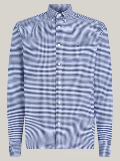 Koszule*Tommy Hilfiger Koszula Z Bawełny Oxford W Kratę Vichy ROYAL BLUE / CHECK
