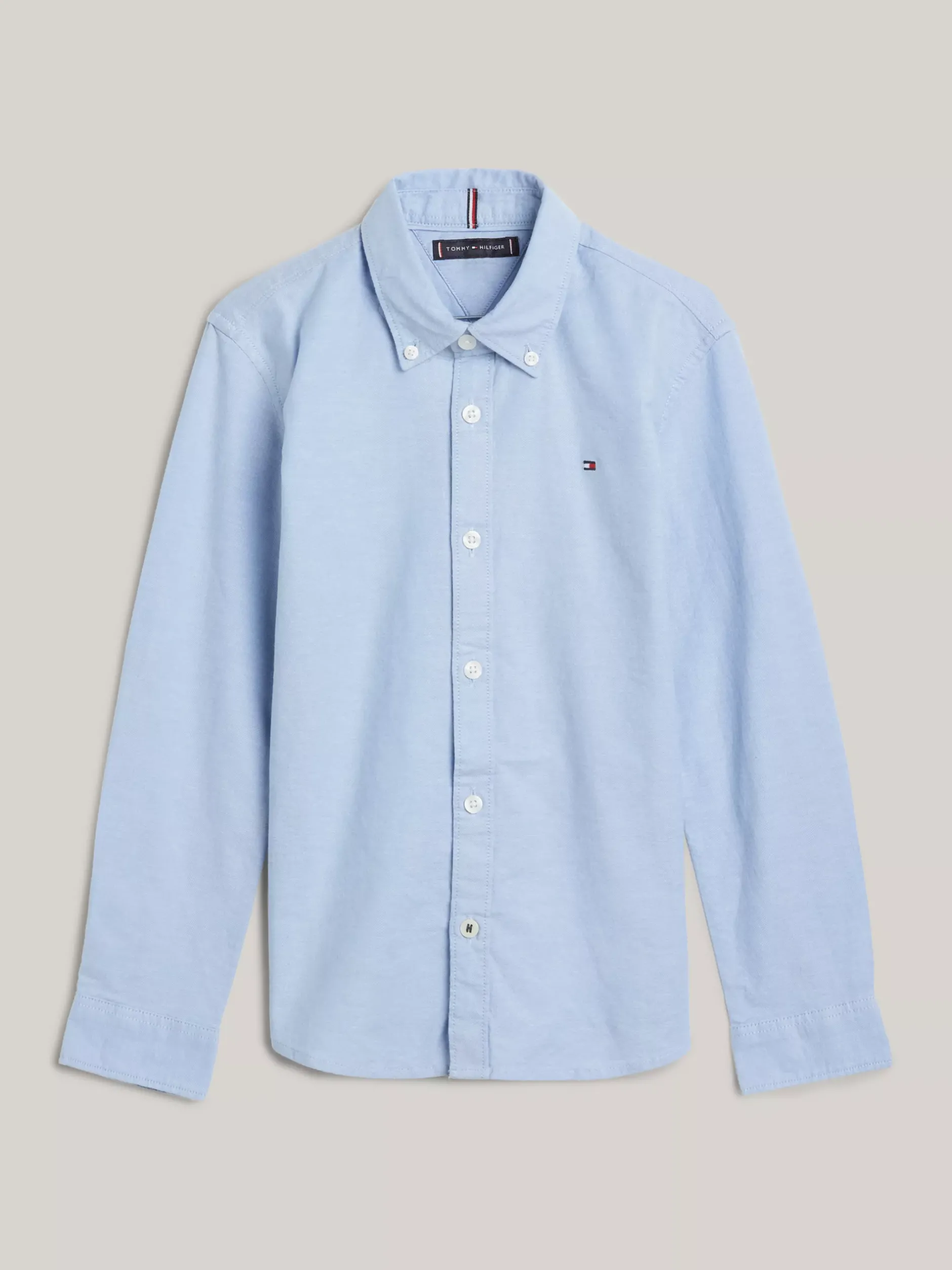 Koszule*Tommy Hilfiger Koszula Z Bawełny Typu Oxford Ze Stretchem CALM BLUE