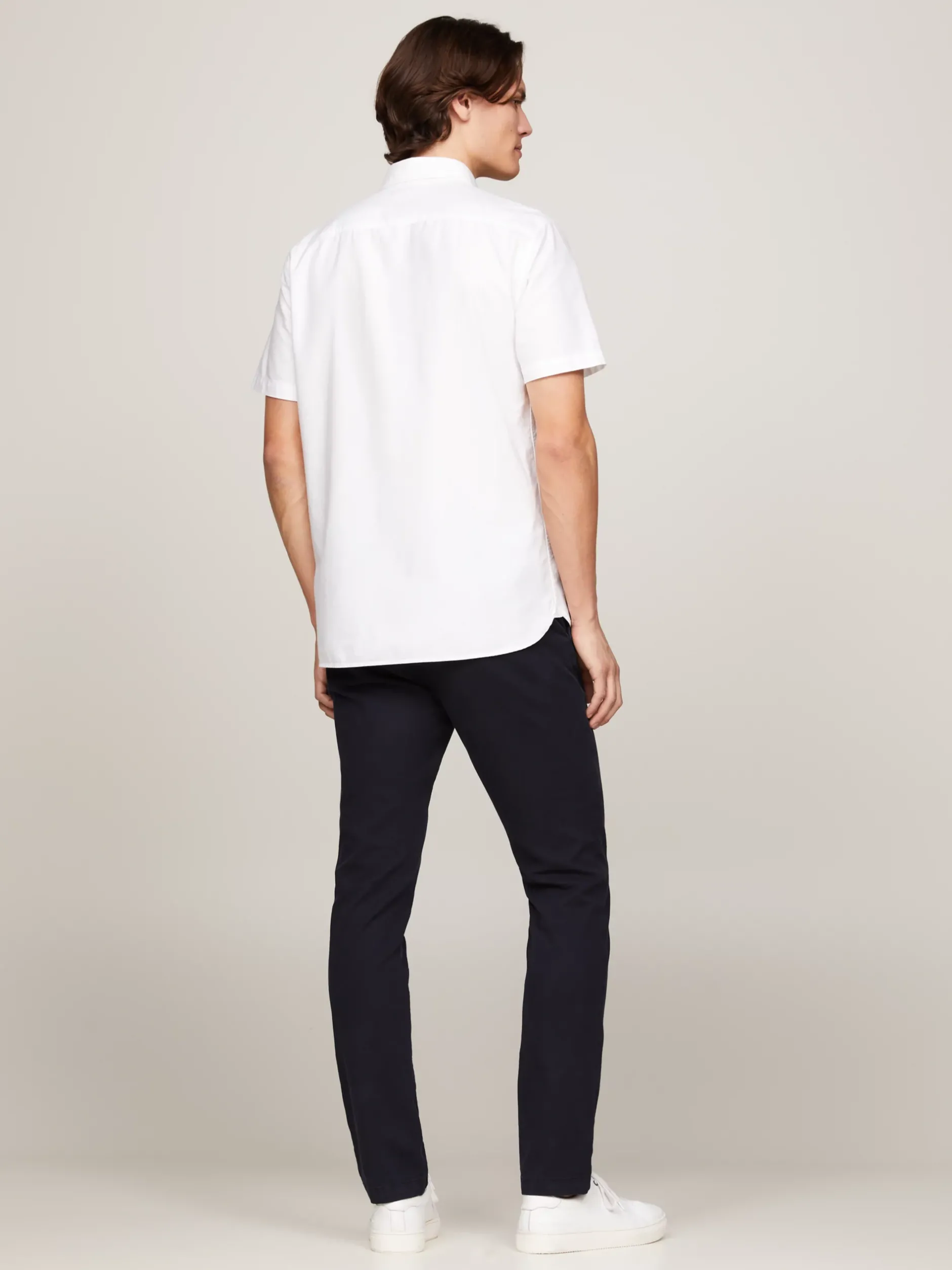 Koszule*Tommy Hilfiger Koszula Z Krótkim Rękawem Heritage OPTIC WHITE
