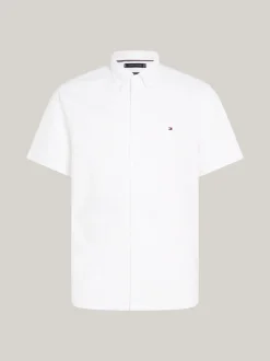 Koszule*Tommy Hilfiger Koszula Z Krótkim Rękawem Heritage OPTIC WHITE