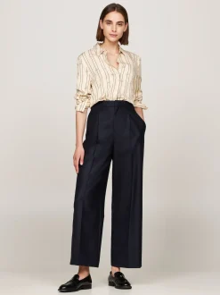 Koszule & Bluzki*Tommy Hilfiger Koszula Z Nadrukiem Z Motywem Liny MULTI ROPE KNOT STP/ COUNTRY IVORY