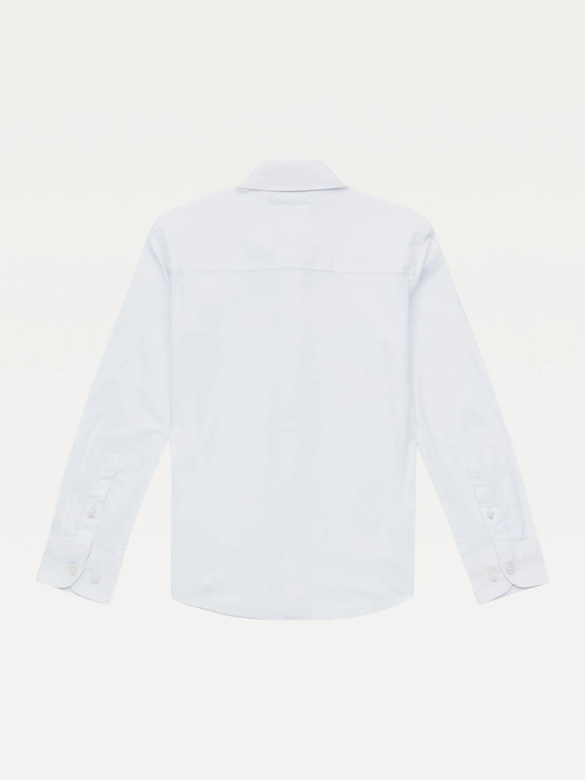 Koszule*Tommy Hilfiger Koszula Z Popeliny Bawełnianej Ze Stretchem WHITE