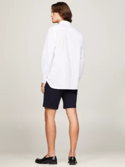 Koszule*Tommy Hilfiger Koszula Z Popeliny Bawełnianej TH Flex WHITE