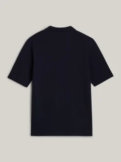 Koszulki Polo*Tommy Hilfiger Koszulka Polo Adaptive Z Haftem DESERT SKY