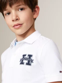 T-Shirty I Koszulki Polo*Tommy Hilfiger Koszulka Polo O Regularnym Kroju WHITE