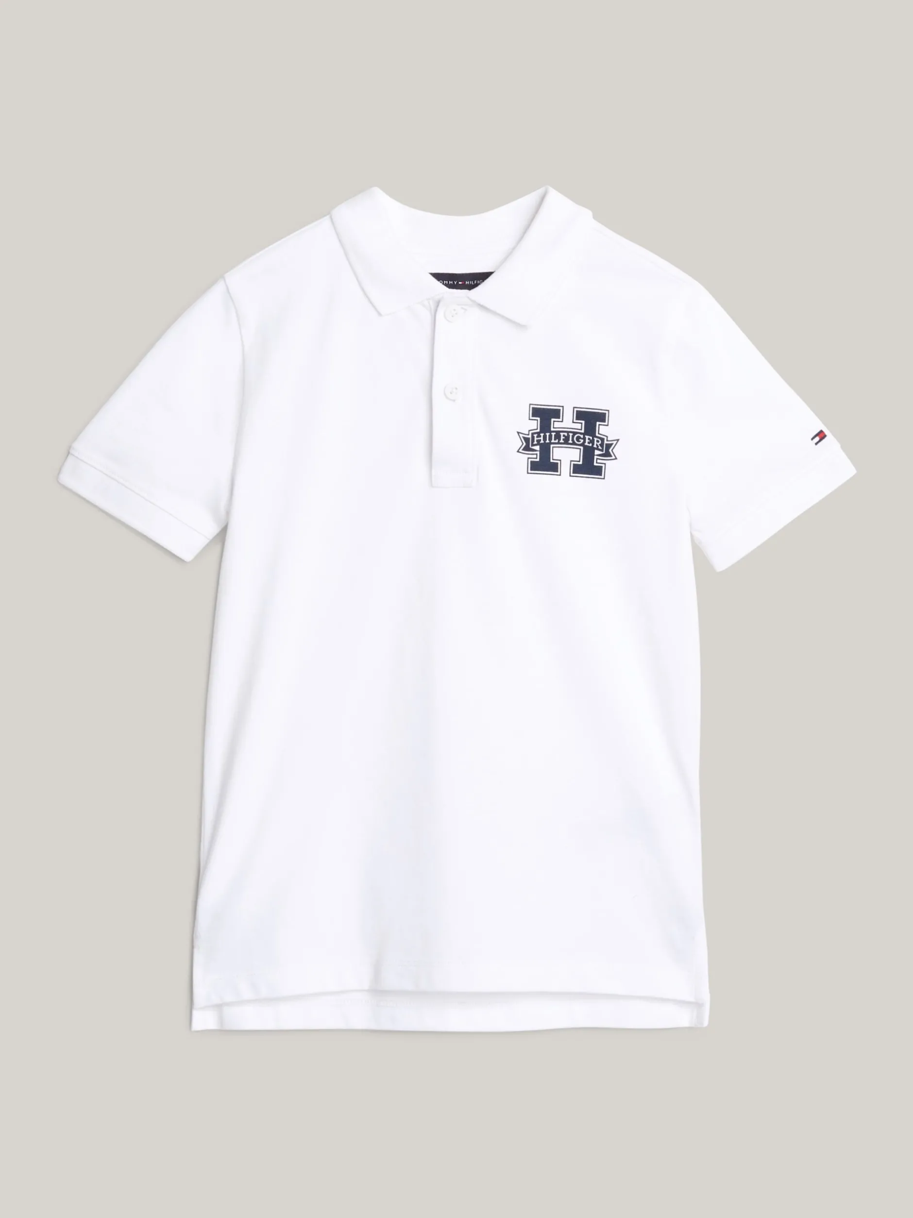 T-Shirty I Koszulki Polo*Tommy Hilfiger Koszulka Polo O Regularnym Kroju WHITE
