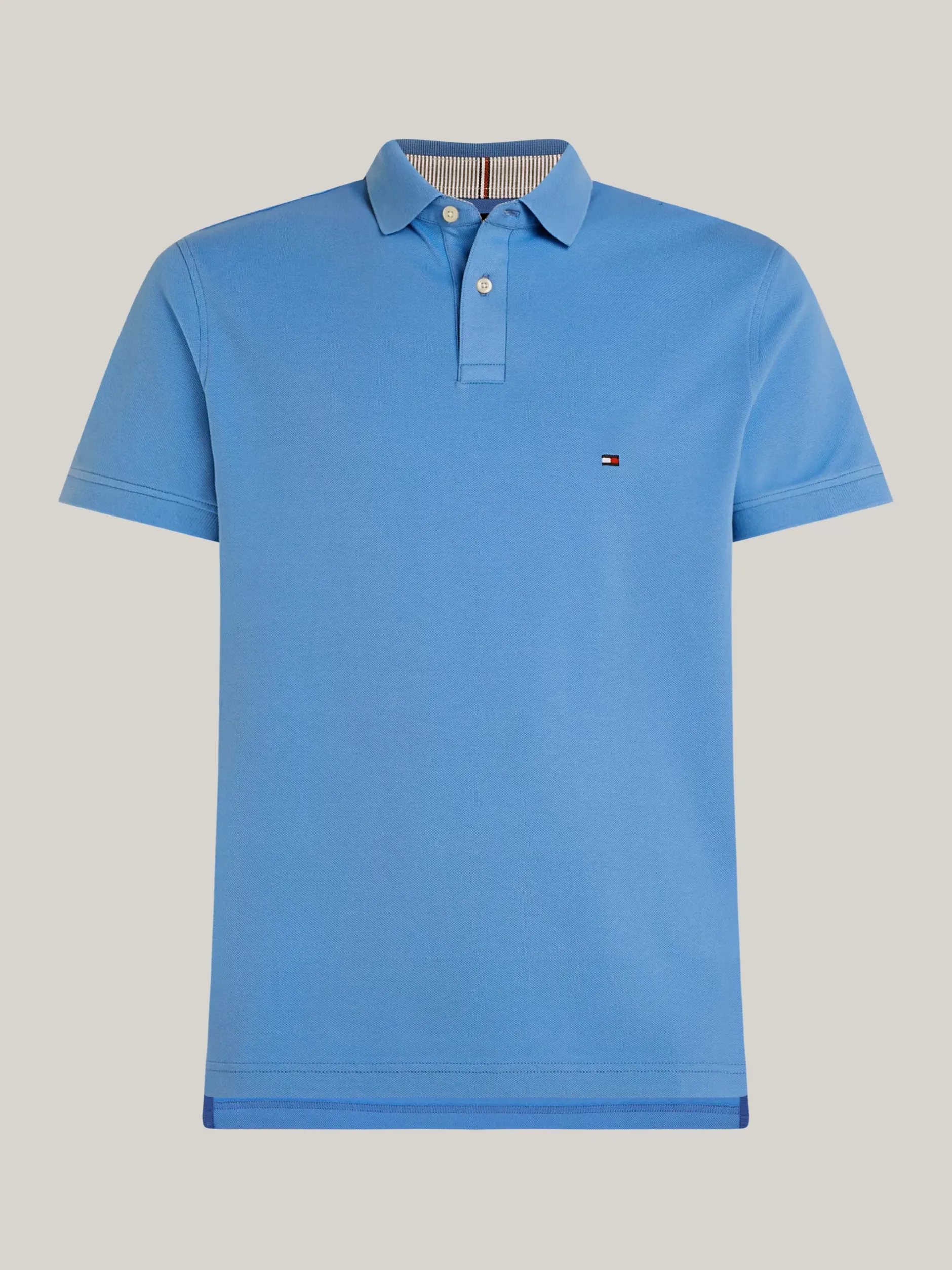 Koszulki Polo*Tommy Hilfiger Koszulka Polo O Regularnym Kroju Z Flagą 1985 Collection BLUE SPELL